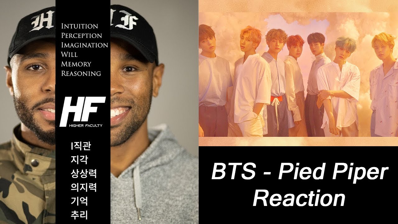 BTS - Pied Piper  REACTION (KPOP) Higher Faculty