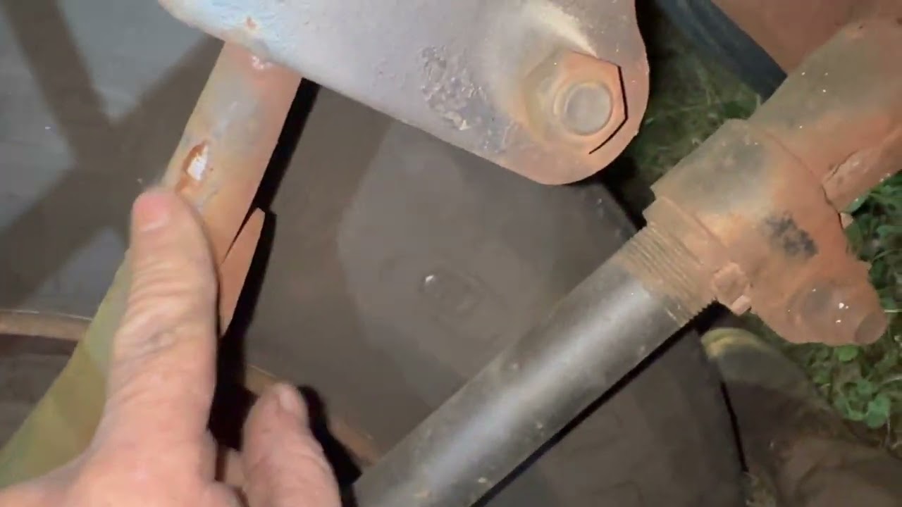 Fixing a trailer 