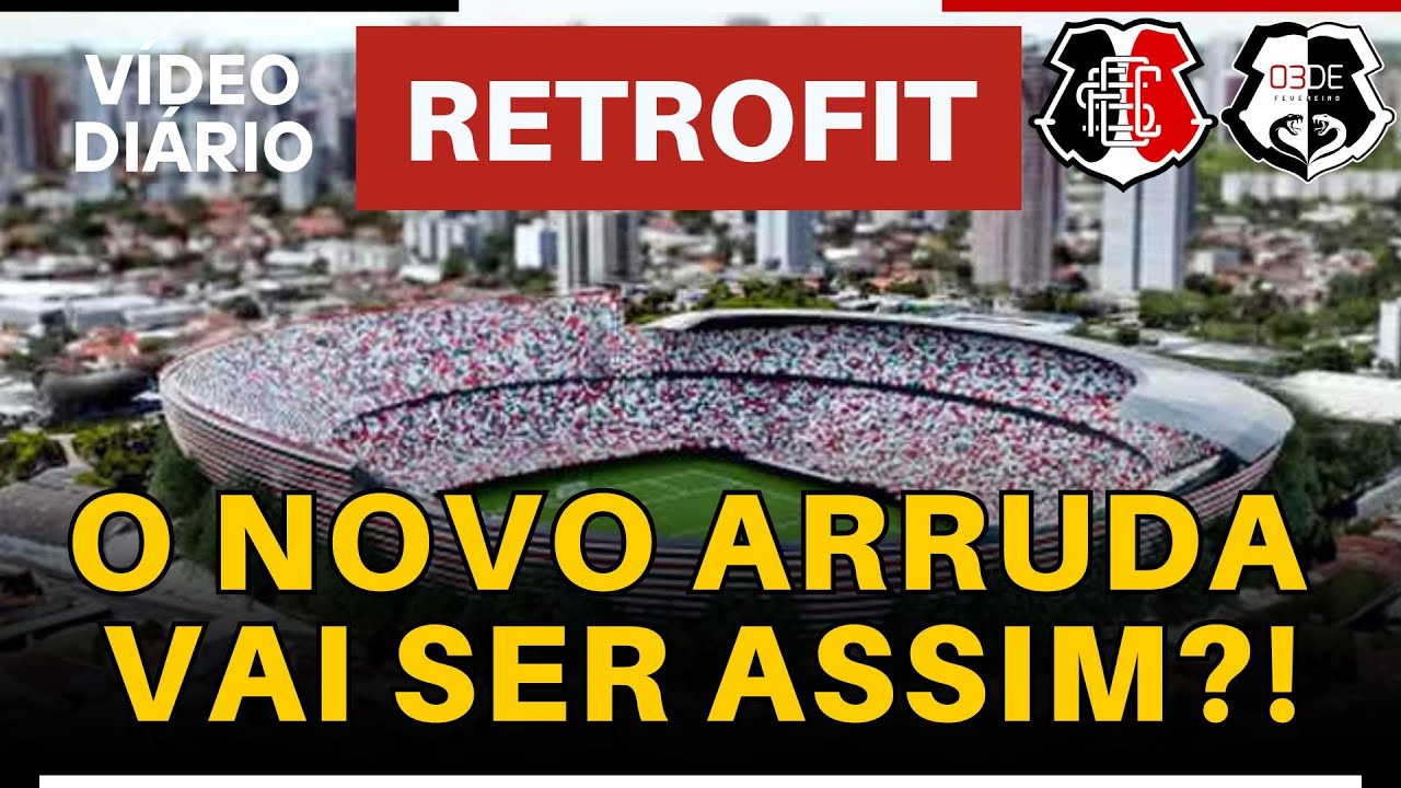 🚨​ O NOVO ARRUDA? VEJA COMO PODE FICAR O ESTÁDIO COM O PROJETO DE RETROFIT!