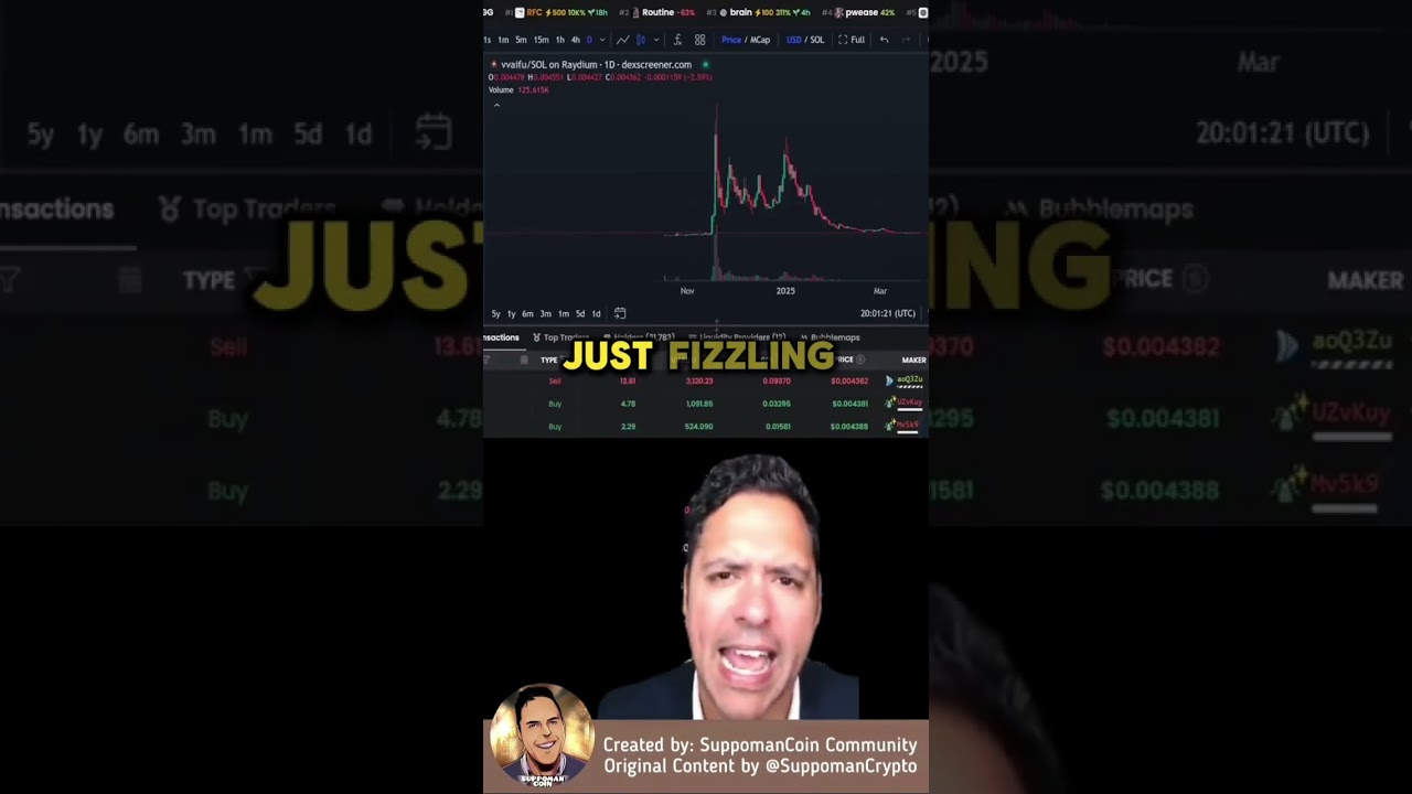 🔥 Dasha VVAIFU Potential for 2025 🚀 #suppoman #crypto #100xaltcoins