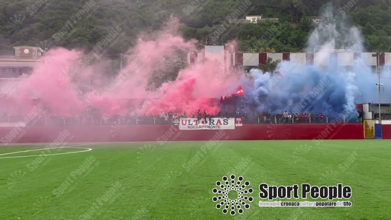 🆚 Fumogeni e tifo Rocchese vs Torella, playoff 2023-25