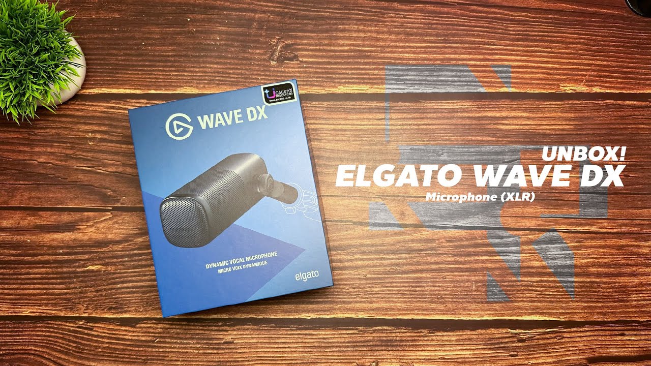 Unbox! - ep.1 Elgato Wave DX (Microphone)