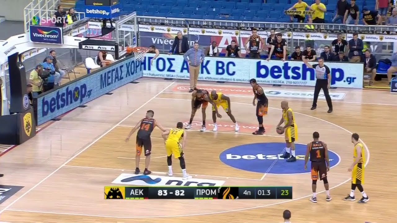 ΑΕΚ-Προμηθέας Πάτρας 83-82 FULL GAME 1ος Ημιτελικός 29-5-2019