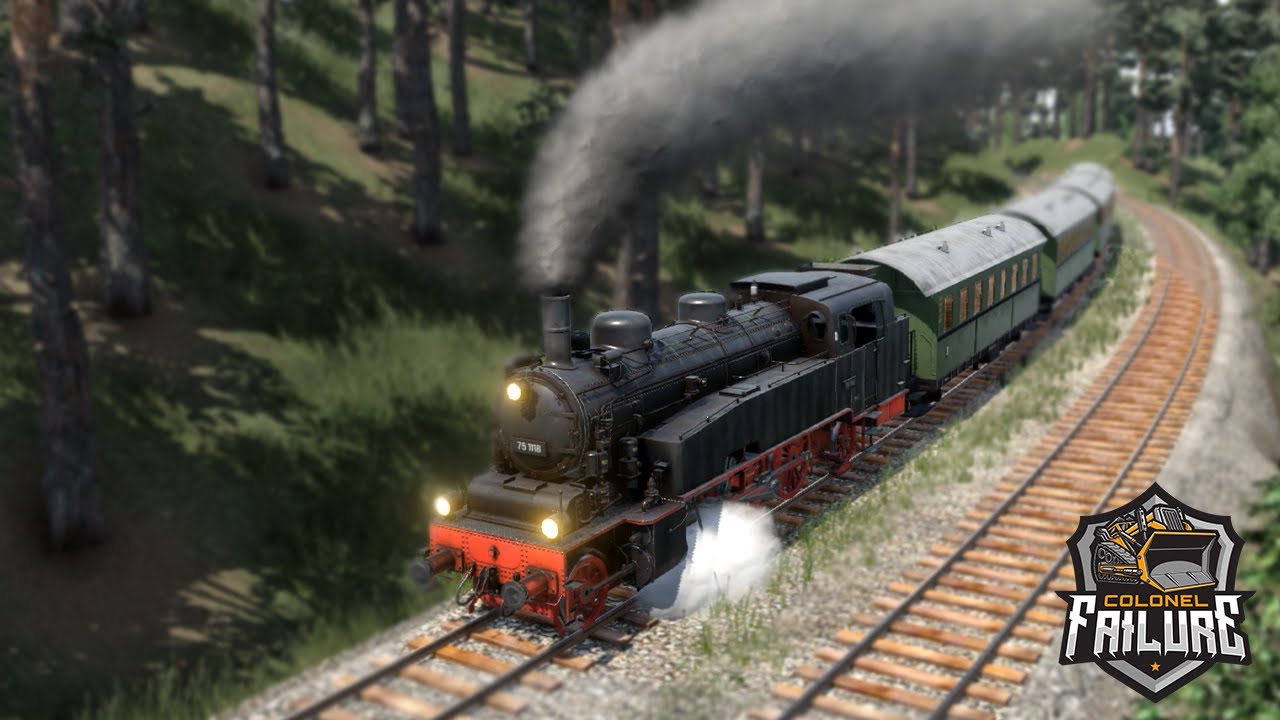 Сложный горный забег | Transport Fever 2 Evolution