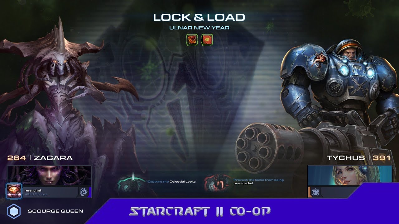 Ulnar New Year (Zagara P1) - StarCraft II Co-op Mutation (Brutal)
