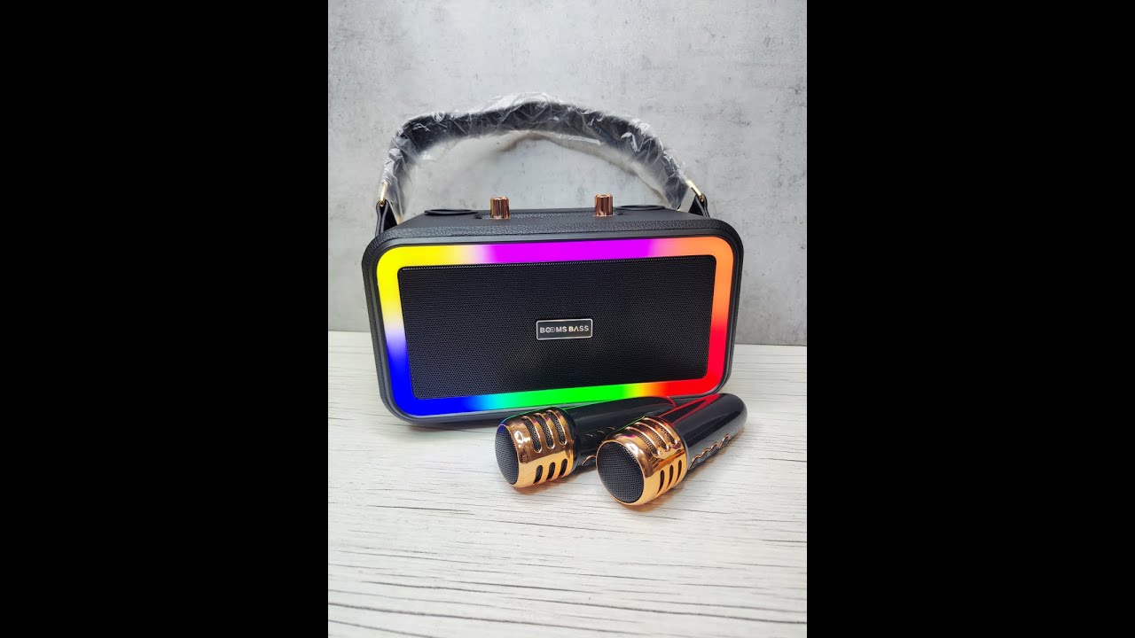 Bluetooth Стерео система караоке Bass