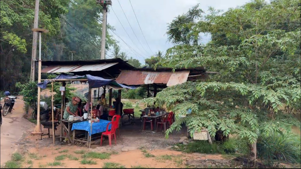 Village Street Food at Angkor Wat Area in Siem Reap Province, Cambodia