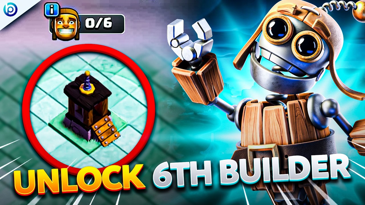 This Shortcut Unlocks the 6th Builder in ONE Upgrade (Clash of Clans)