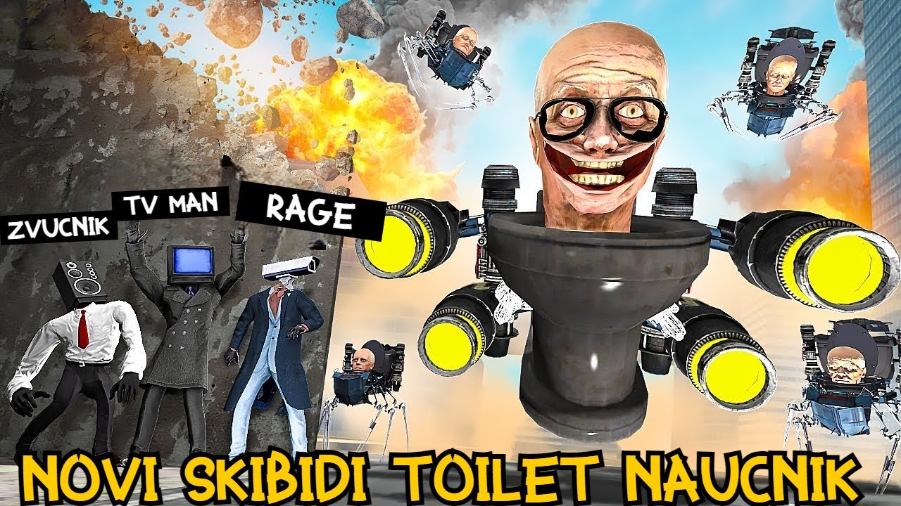 NOVI SKIBIDI TOILET NAUCNIK JE NAPAO MOJ GRAD I UNISTIO JE KAMERAMEN TITANA!!!