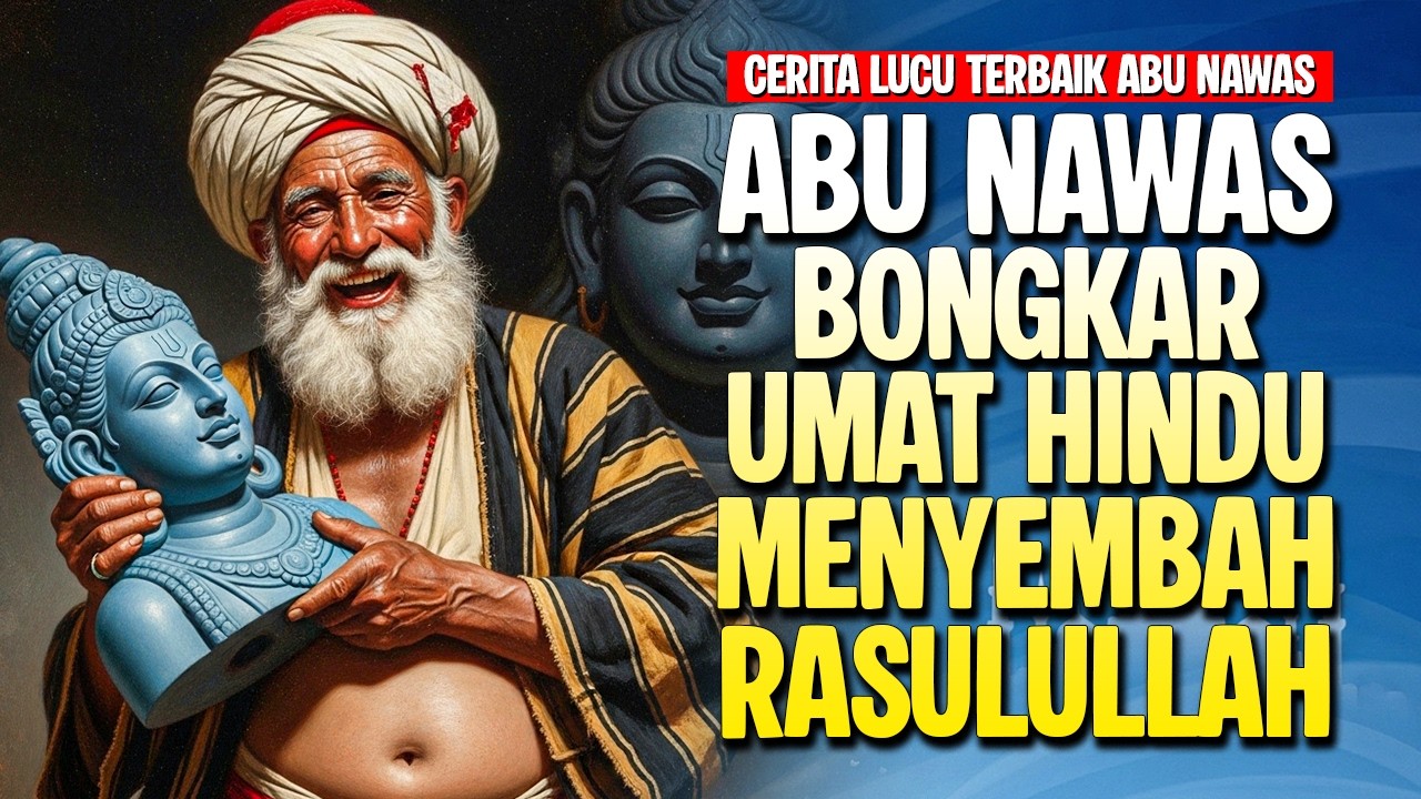 ABU NAWAS BONGKAR RAHASIA UMAT HINDU TERNYATA MENYEMBAH RASULULLAH - CERITA LUCU PENGANTAR TIDUR