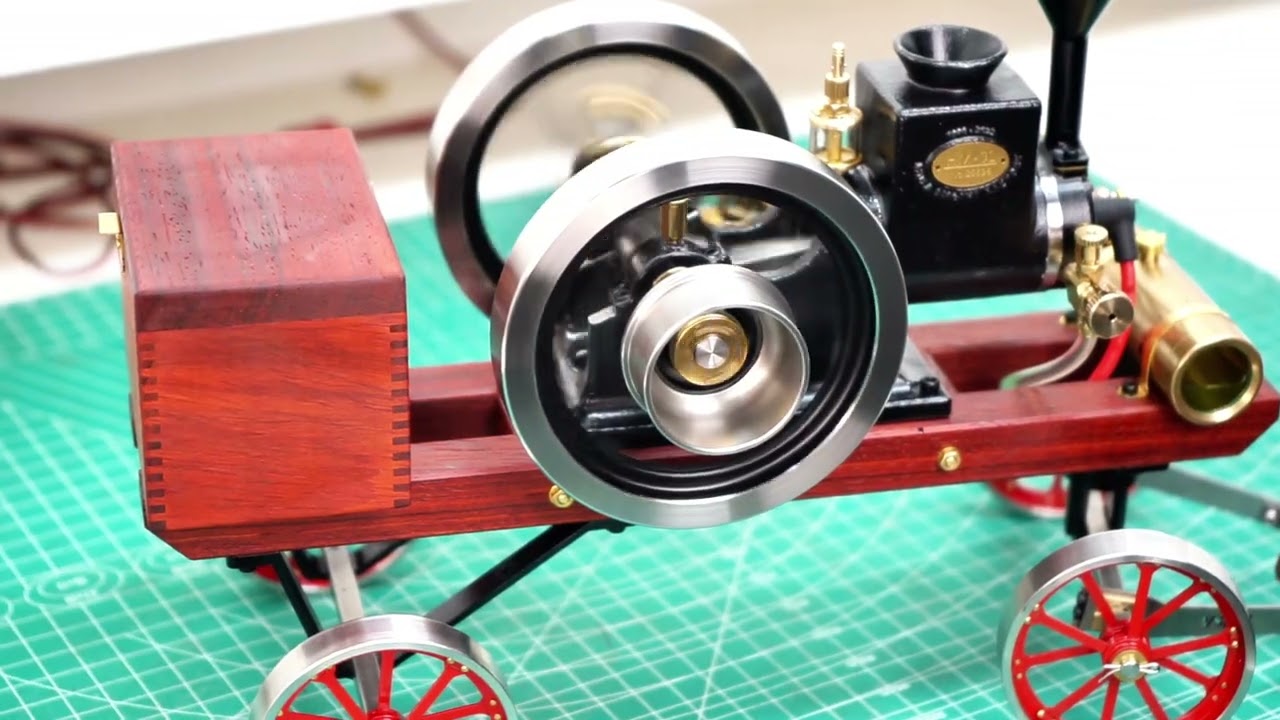 RETROL HM-01 Black Edition Hit and Miss Engine Startup Demo