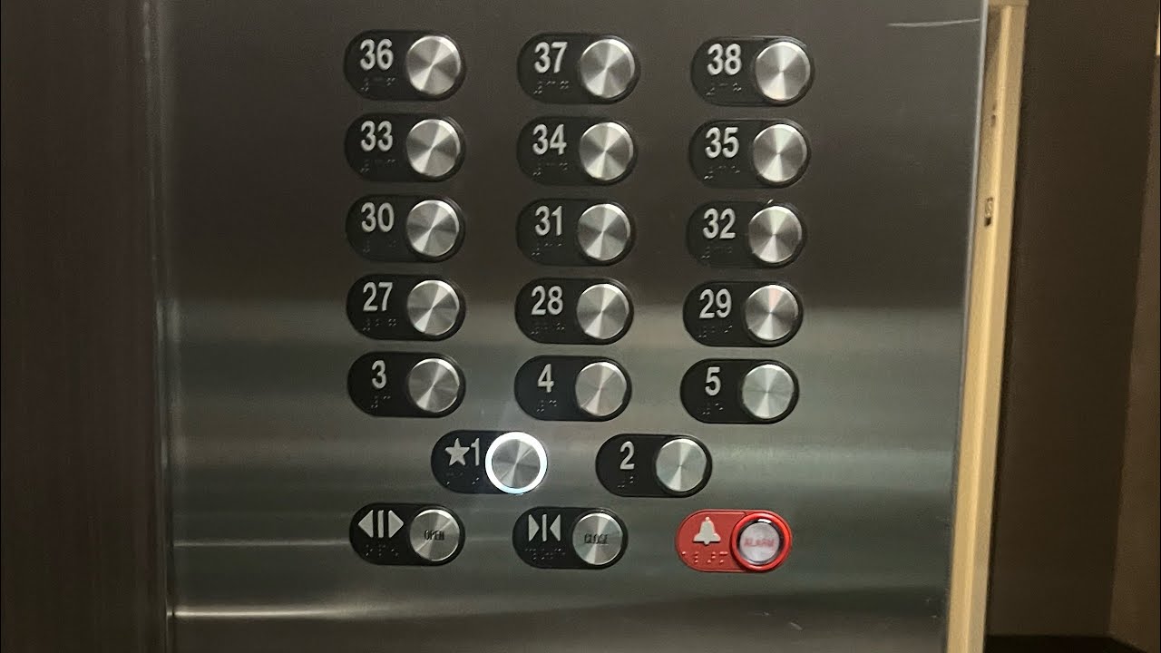 Insane 2023 KONE Traction High-Rise Elevators - Signia by Hilton - Atlanta, GA