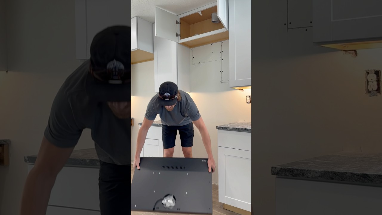 Installing kitchen range hood