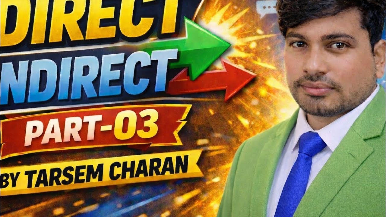 Direct indirect/ reported speech/ Narration 