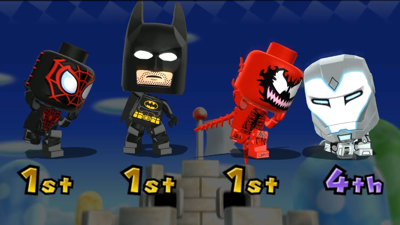 【マリオパーティ9】ミニゲームヨッシーvsワルイージvsワリオvsマリオ (COM最強 たつじん)