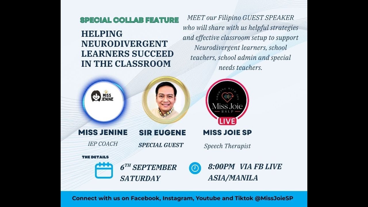 A-TEAM Sir Eugene Calingacion talks about MTSS