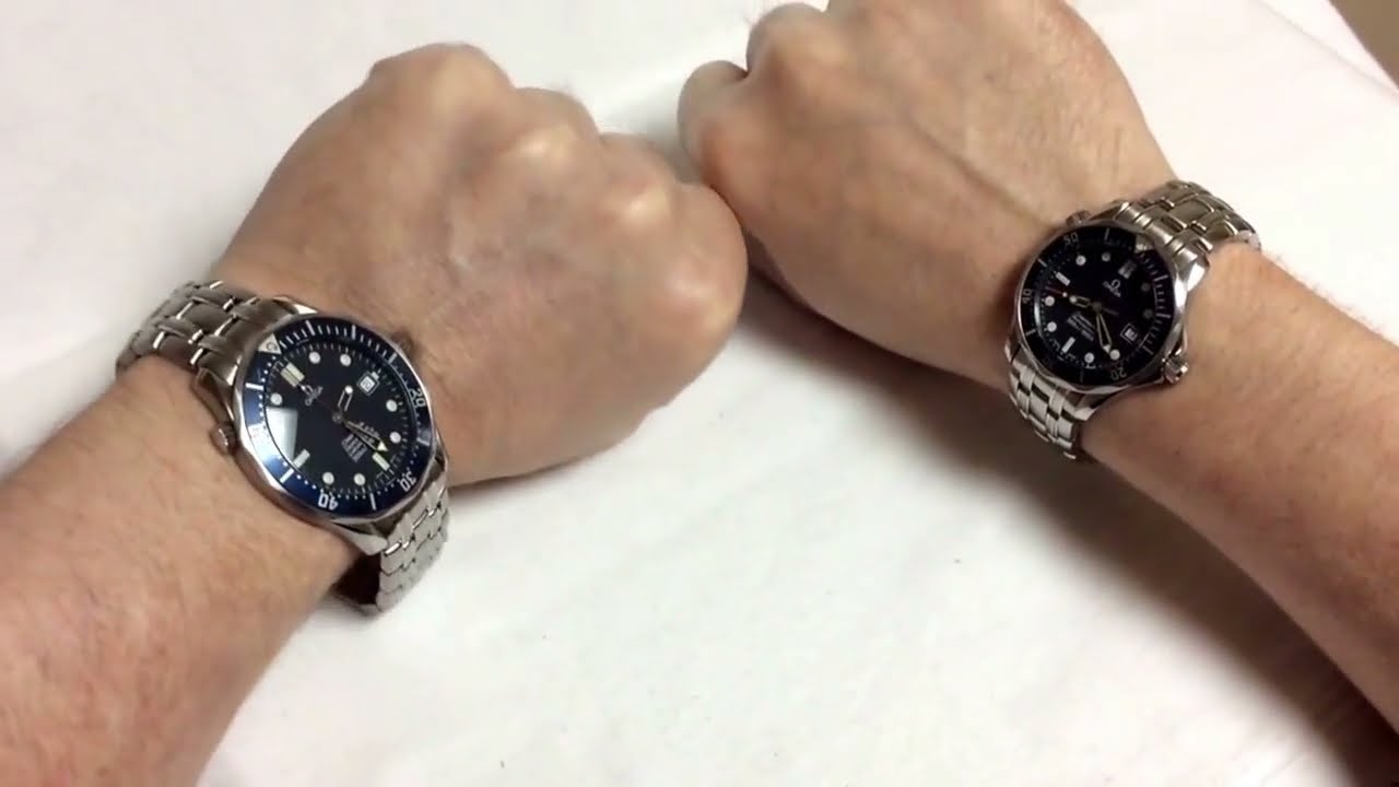 Omega Seamaster Professional Full Size & Mid Size Comparison More Watches for Sale – Ask for Details