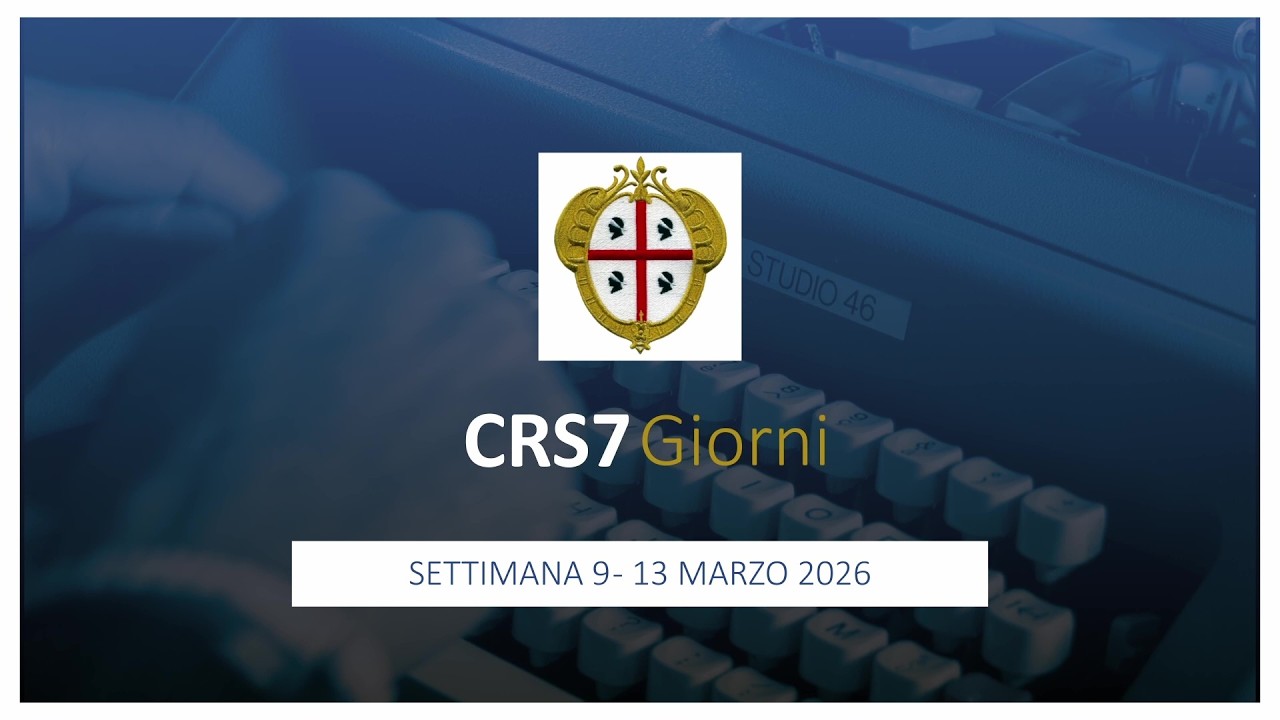 CRS7 Giorni n. 07 del 2026 - Settimana dal 9 al 13 marzo 2026
