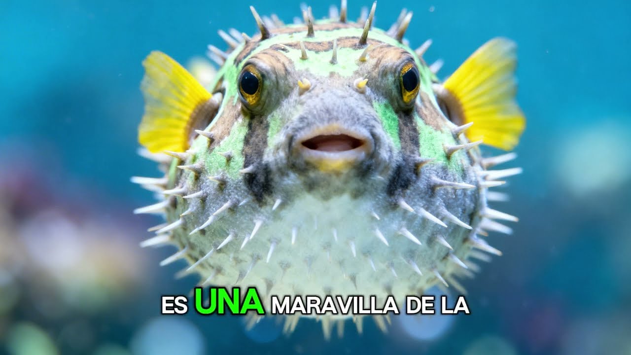 El pez globo.