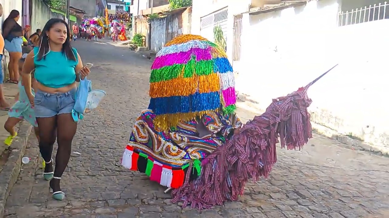Chegada do caboclo dida