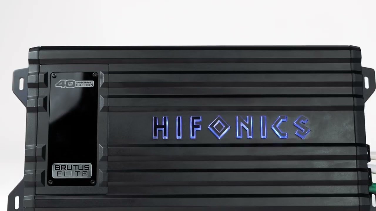 Hifonics Brutus Elite 40th Anniversary Amplifiers (BE40)
