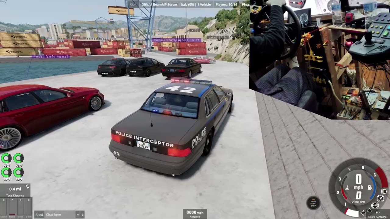 BeamMP Police chases  - Highlights