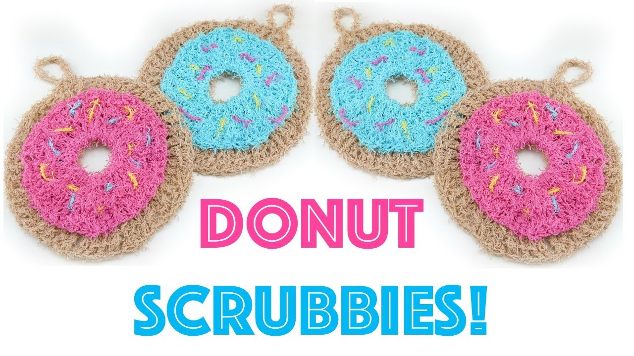 How To Crochet Donut Scrubbies