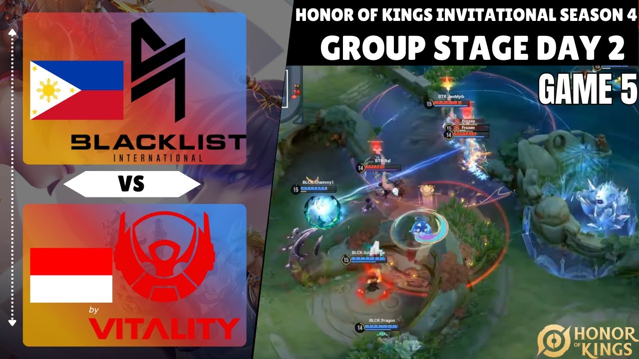🇵🇭 Blacklist International vs 🇮🇩 Bigetron by Vitality | GAME 5| HIGHLIGHTS |KSI4 | Group Stage Day 2