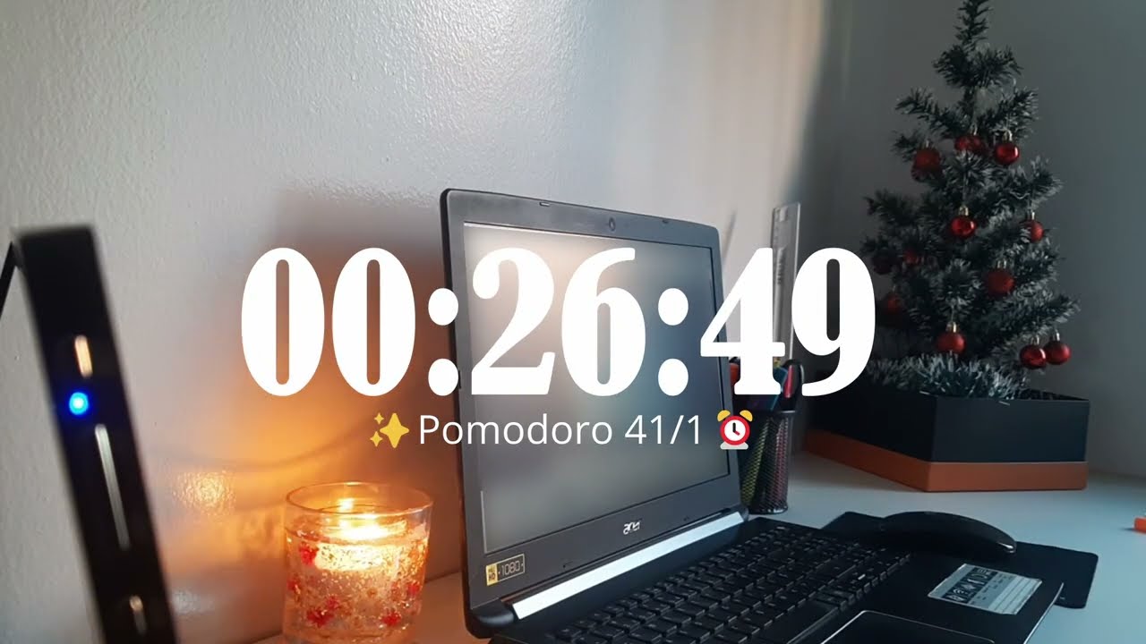 ⏰Pomodoro 41/1⏱️| ✨💼 Work With Me #27✨|⚡Hyperfocus⚡|🌧️Heavy Rain 🌧️