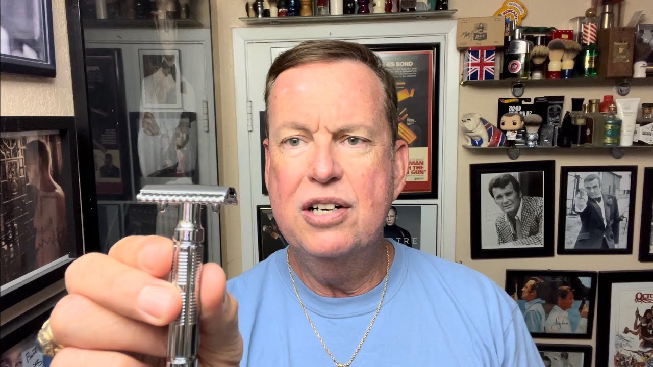 Preview-Fine Accoutrements DE5 Safety Razor, Feather Blade, HC&C Citrus Bomb & Shavemac Brush.