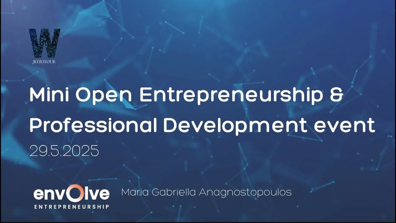 Mini Open Training on Entrepreneurship and Professional Development by Envolve