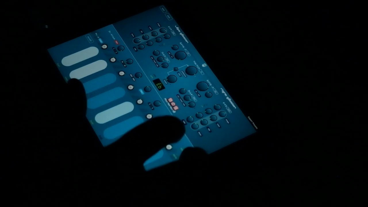 Thuben - Mononoke iPad app first drone jam