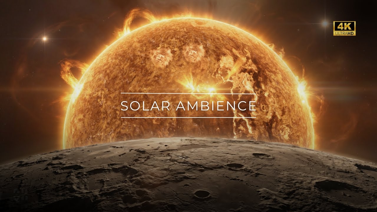 Giant Star Ambient – Barren Planet – 2 Hours – 4K Ultra HD