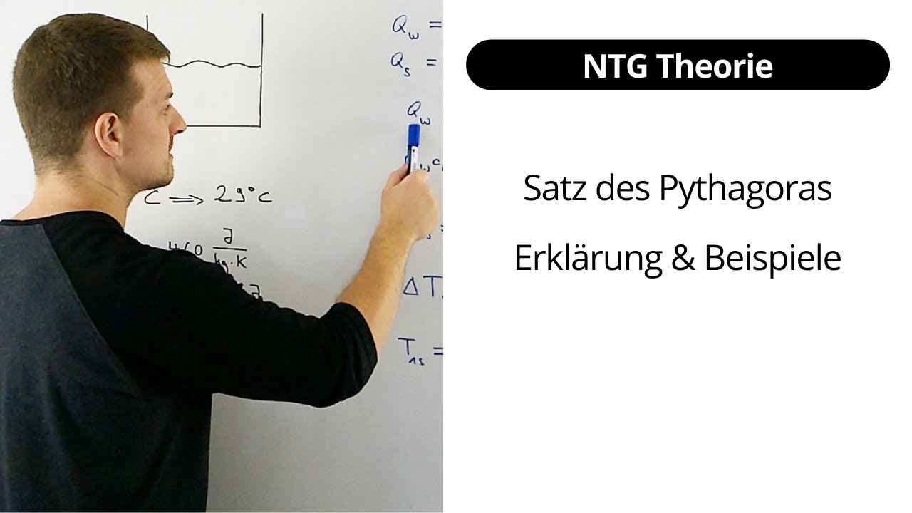 NTG Theorie - Satz des Pythagoras, Erklärung & Beispiele
