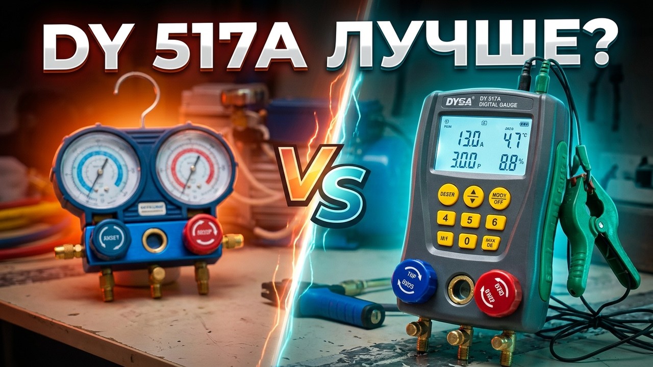 Цифровой манометр DY 517A. Обзор. Тесты.