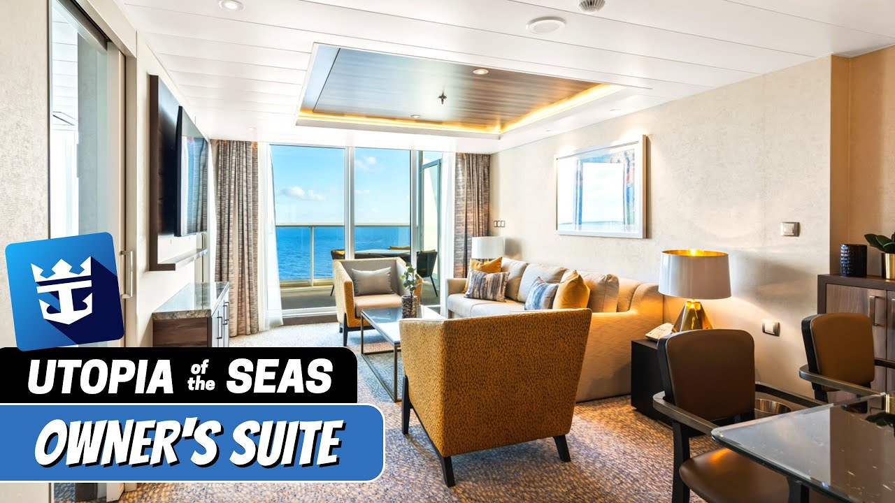 Utopia of the Seas | Полный обзор каюты владельца | Royal Caribbean | 2024 | 4K