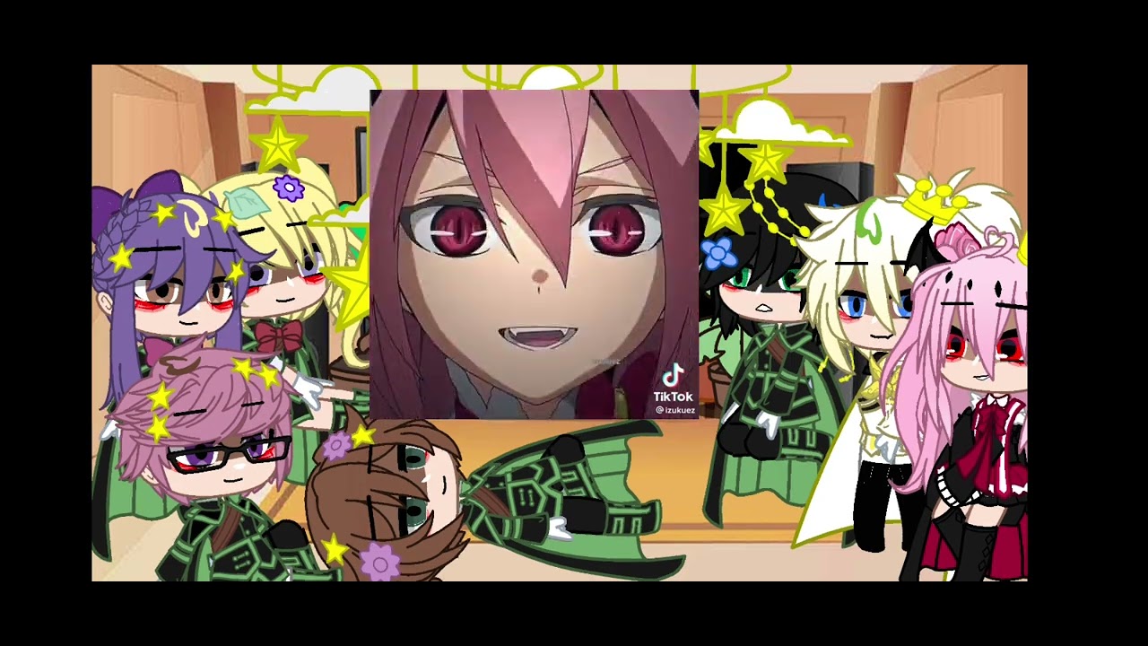 seraph of the end react to mika+(krul)