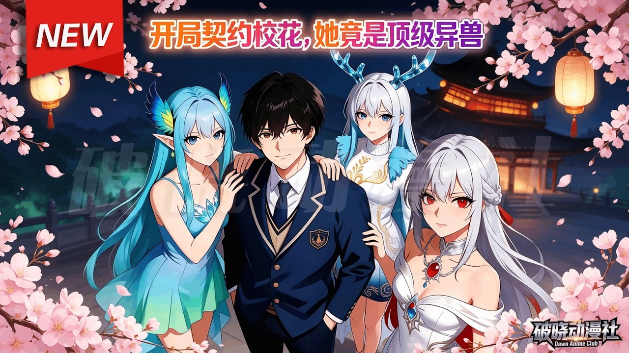 MULTISUB📢新番上线《开局契约校花，她竟是顶级异兽》第1~79集丨穿越少年高考前觉醒神级系统，无视差距强行契约所有异兽与契约兽，横扫灾变世界！#漫剧 #破晓动漫社