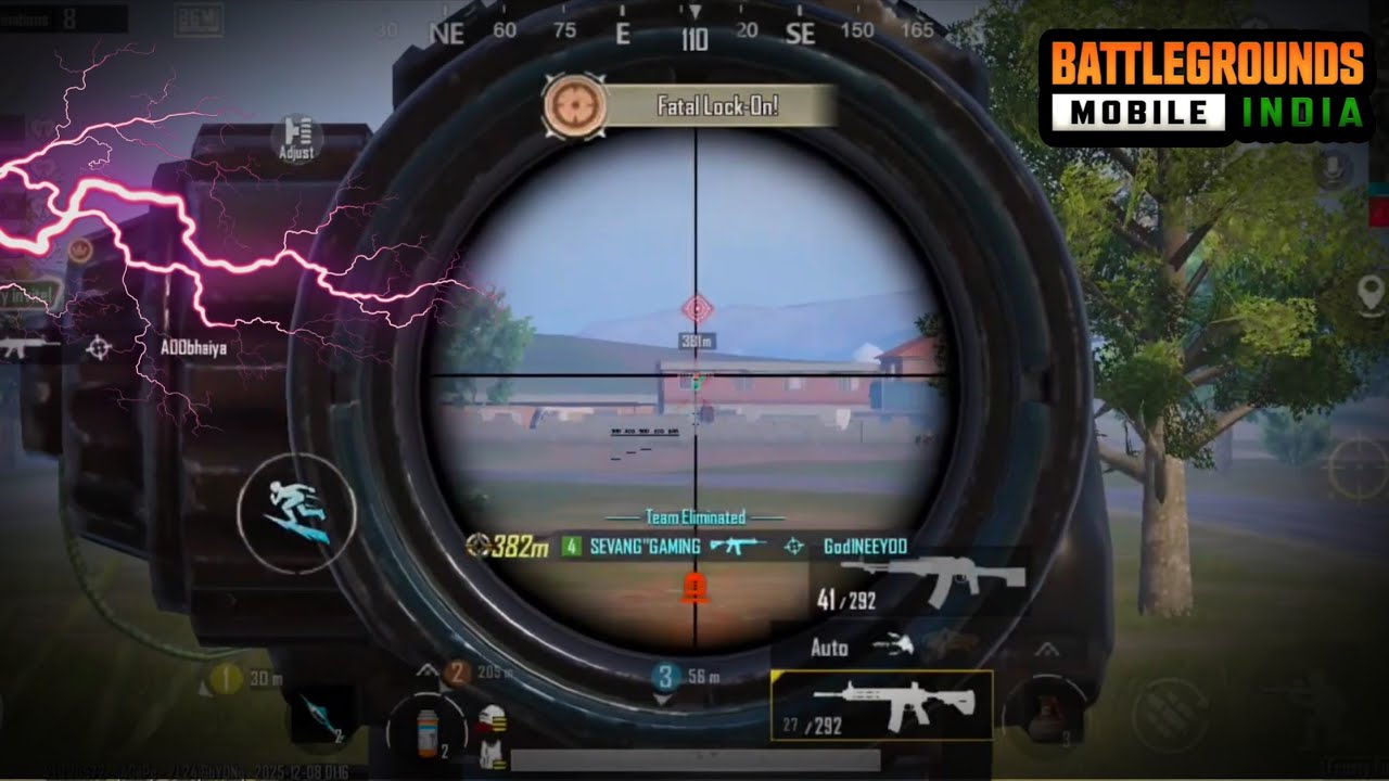 BGMI GAMEPLAY VIDEO | 4.1 UPDATED | 🥶 M416 + 6X SPRAY #bgmi