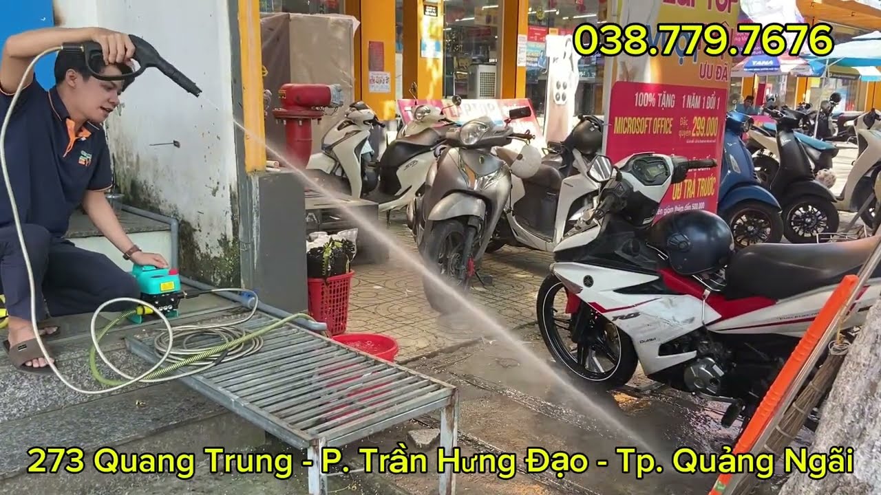 🔥MÁY RỬA XE MINI CHÍNH HÃNG RIDEN – NHẬN NGAY LÌ XÌ LIỀN TAY🔥