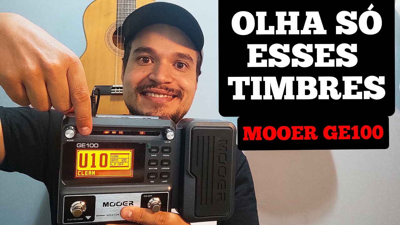 MOOER GE100 - Você Precisa Ter Esses Timbres! 15 Patchs Funcionais