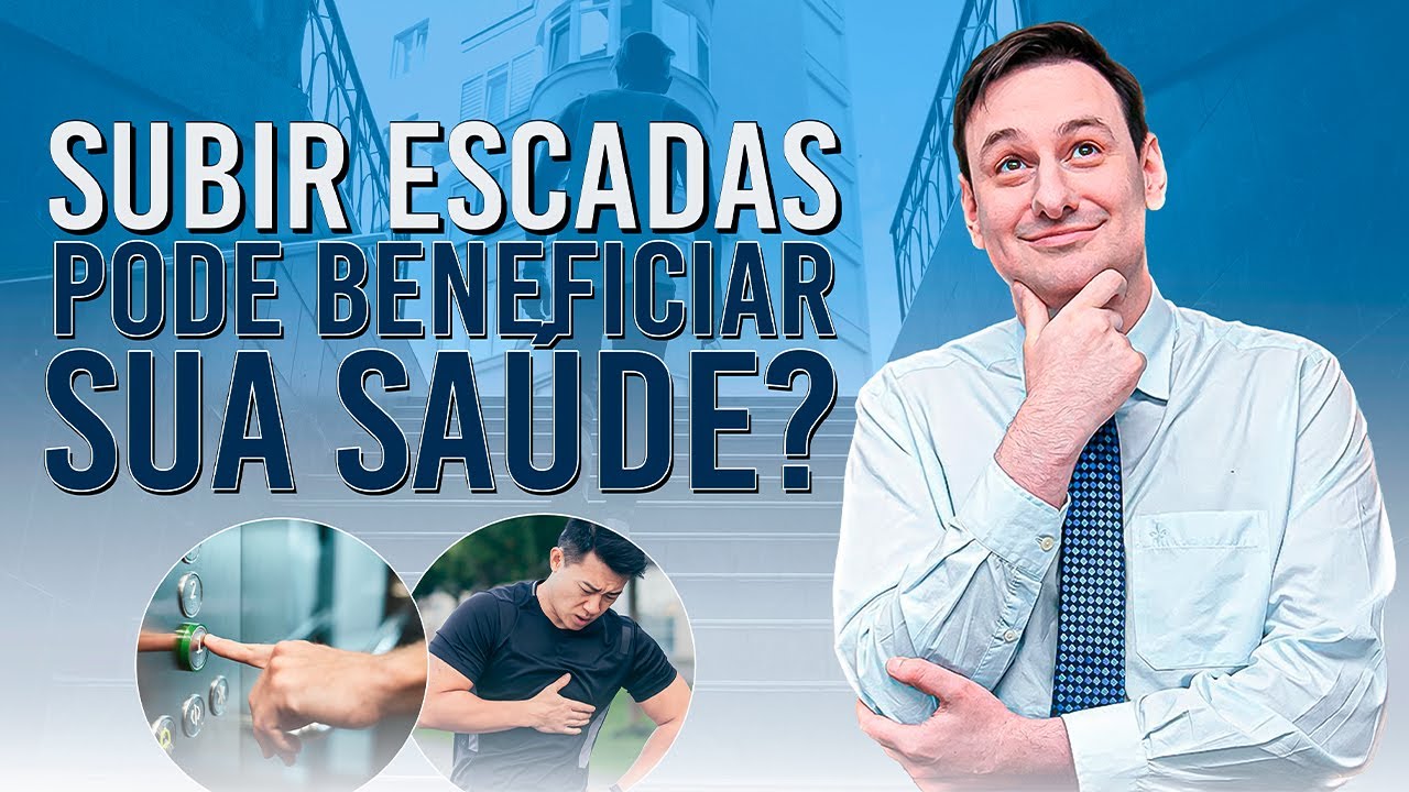 Elevador ou escada: uma troca simples que pode fazer diferença na sua saúde cardiovascular!
