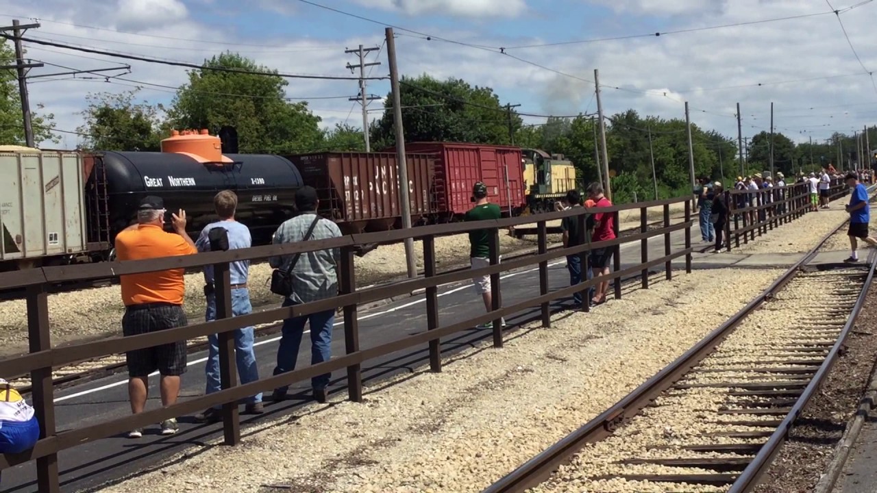 Highlights of the 2017 Illinois Railway Museum Diesel Days w/ UP 1988/1996 and more 08/12/17