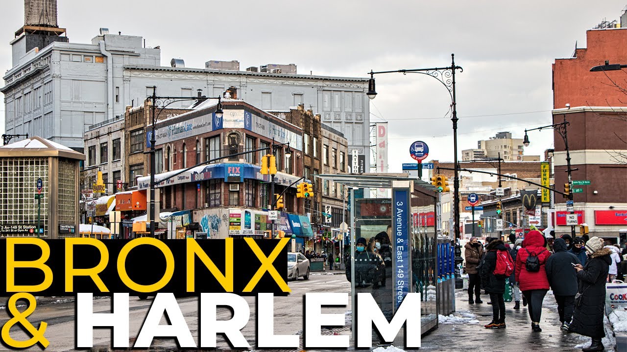É Perigoso Mesmo? Caminhada Ao Vivo no South Bronx até o Harlem e Central Park North em Nova York