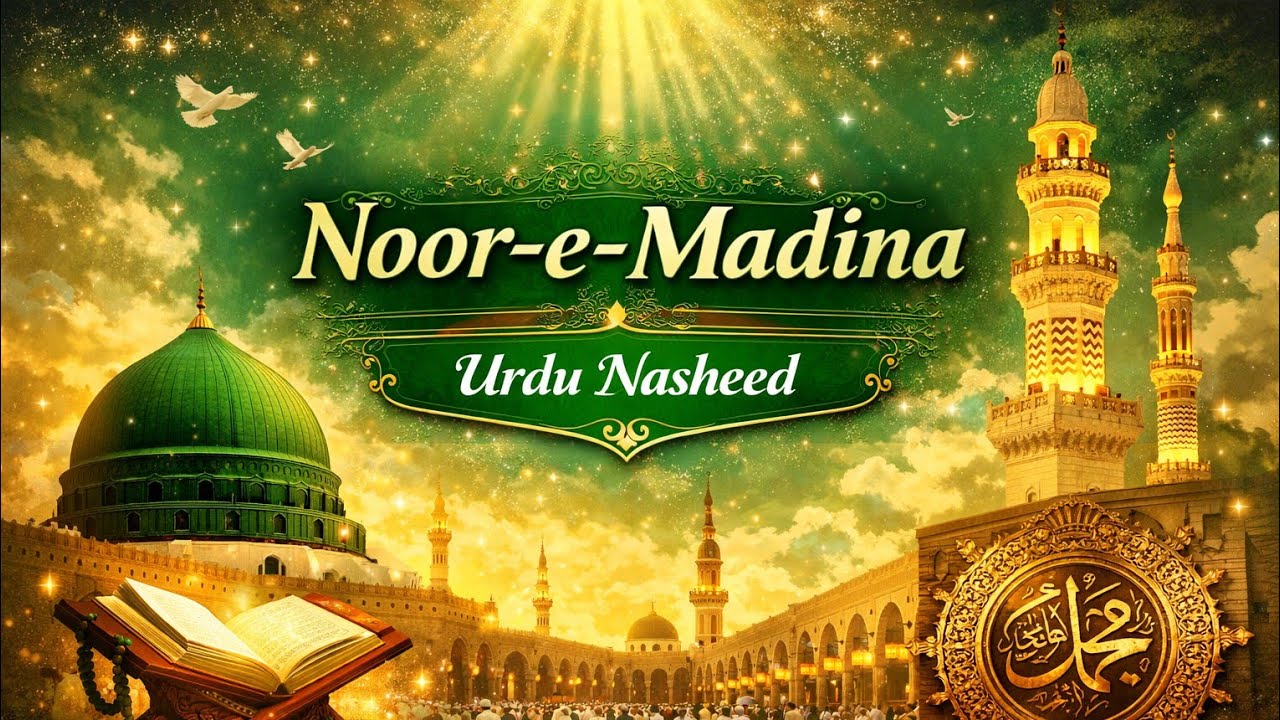 Noor-e-Madina #nasheed #islamic video #gajal #urdugajal #youtubeusers 