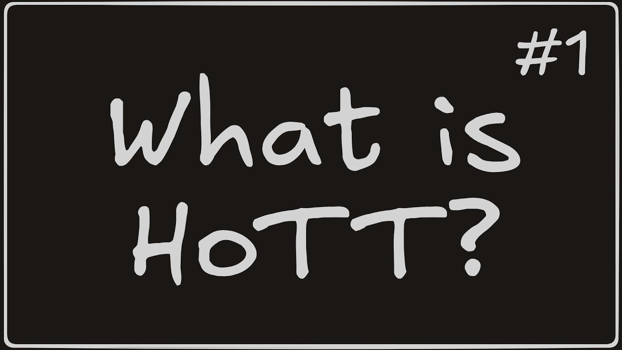 #1 Homotopy Type Theory Explained: A New Foundation for Mathematics