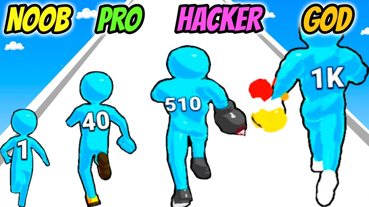NOOB vs PRO vs HACKER vs GOD - Runner Up