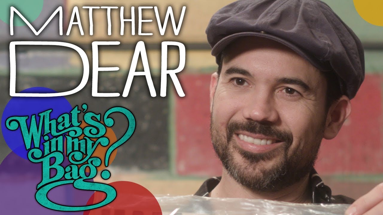 Matthew Dear - What's In My Bag?