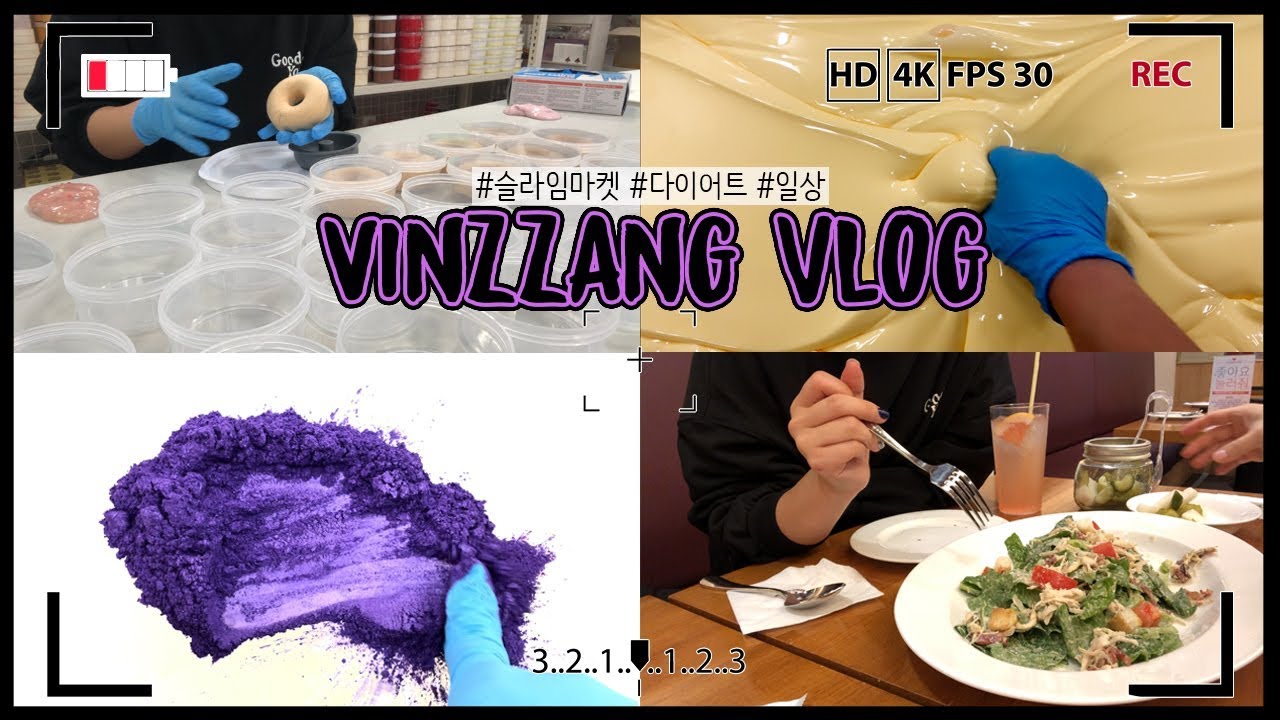 슬라임 마켓, 빈짱 브이로그, 다이어트, 닥스훈트, 강아지, 일상