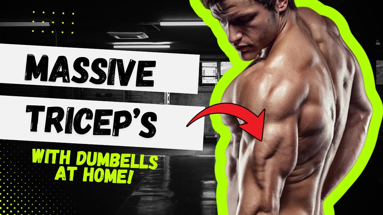 Killer Tricep Workout with Dumbbells at Home | Dad Bod 40 Over 40 Men’s Fitness 💪